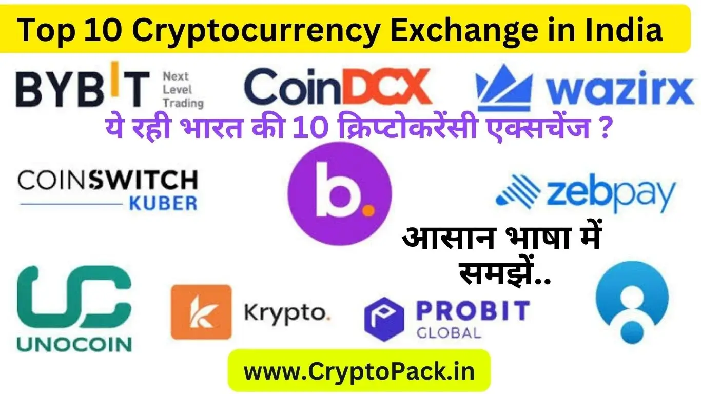 Top 10 Cryptocurrency Exchange in India